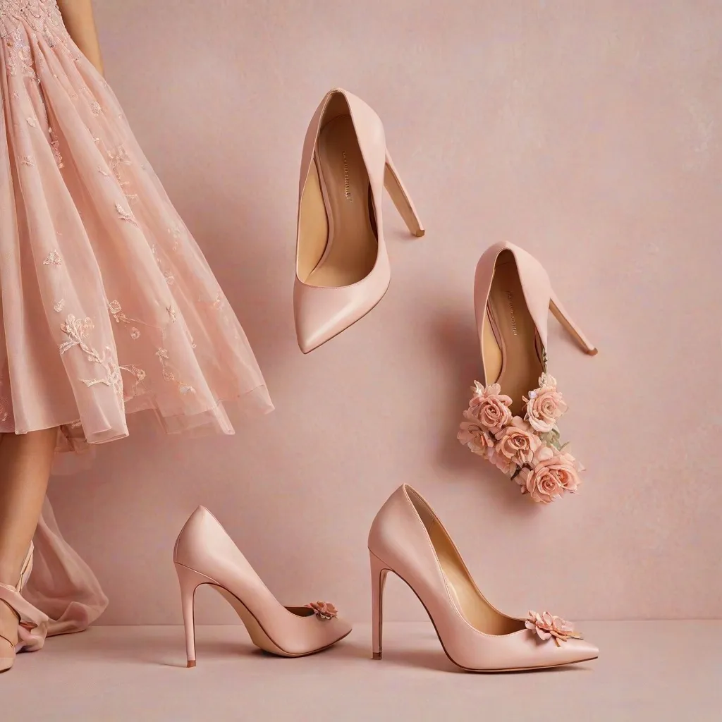 Jakie buty wybrać do pudrowej sukienki?