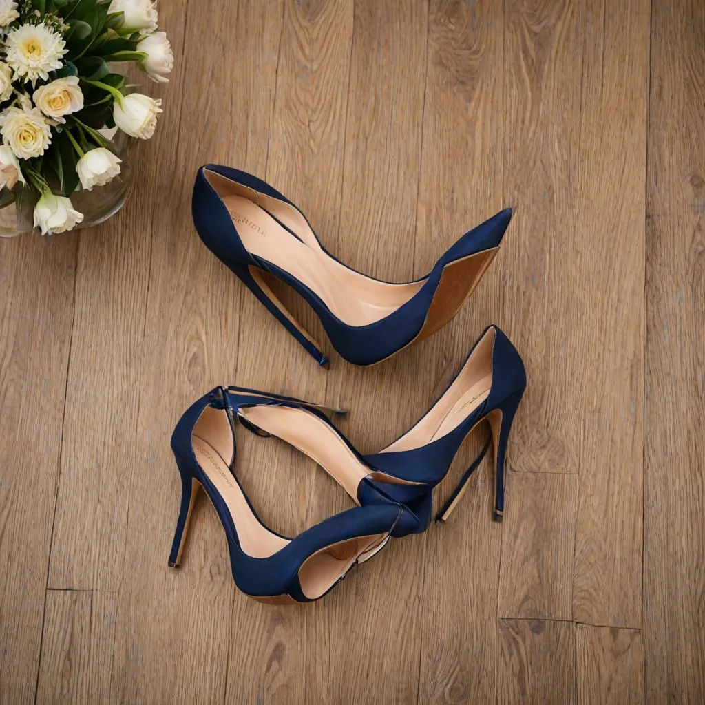 Jakie buty wybrać do granatowej sukienki?